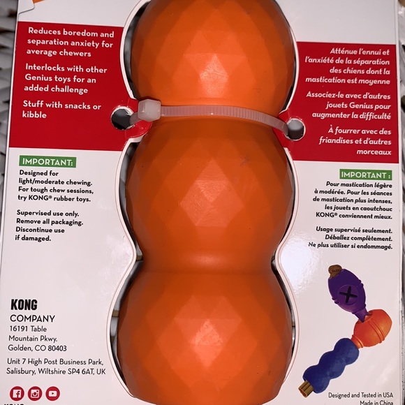 KONG Genius For Small/Petit Up To 20lbs. - Picture 5 of 6